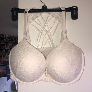 White push up bra